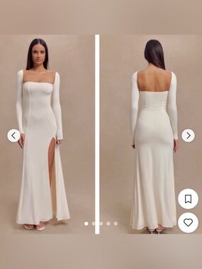 Meshki | Desirie Long Sleeve Maxi Dress